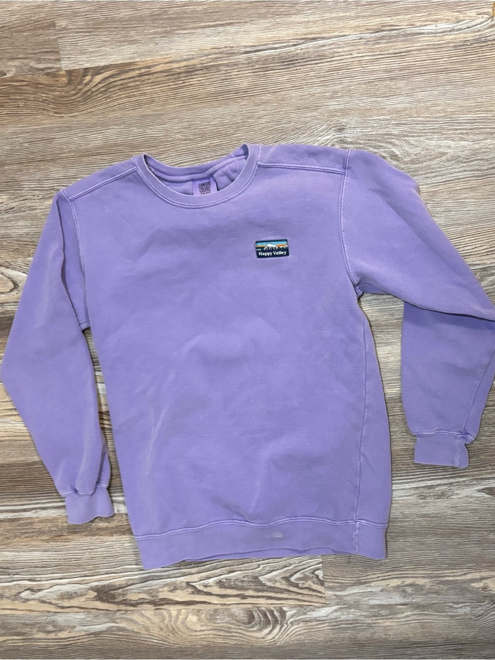 Happy Valley Comfort Colors Crewneck Sweatshirt - S